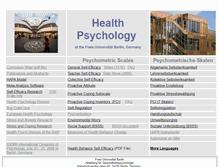 Tablet Screenshot of healthpsych.de